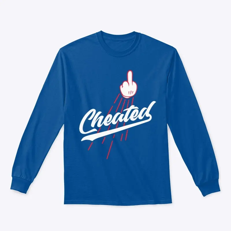 Cheated Baseball Tee