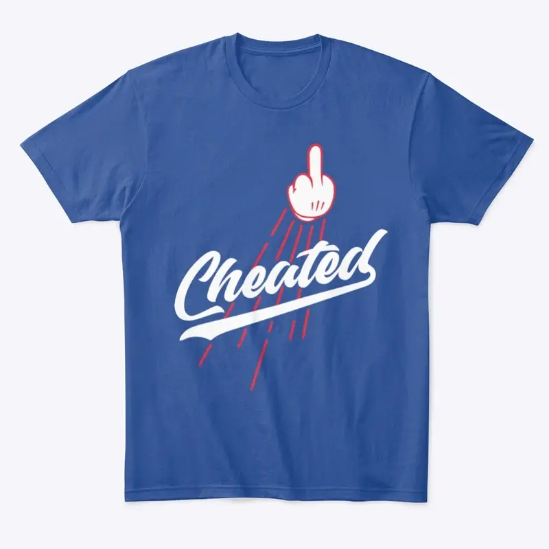 Cheated Baseball Tee